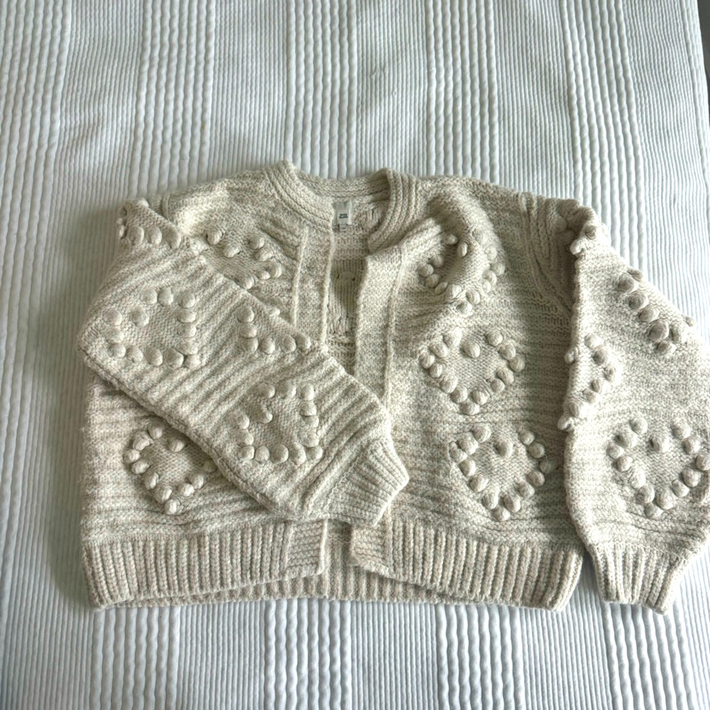 River island ivory sweater. Cardigan. Size medium.